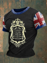 Men's British Shakespeare Printed T-shirt